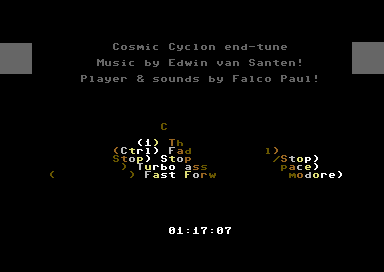 Cosmic Cyclon End Tune