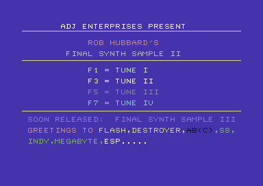 Final Synth Sample II