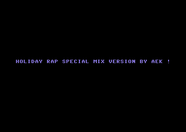 Holiday Rap-Mix