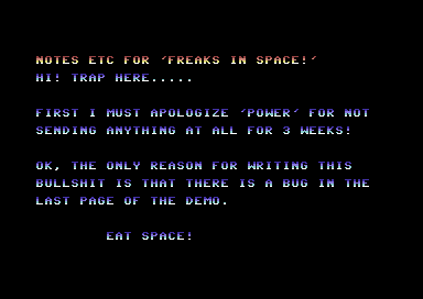 Freaks in Space