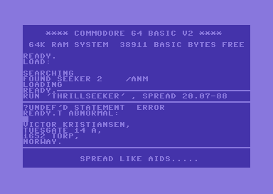 Seeker 2 - Thrillseeker