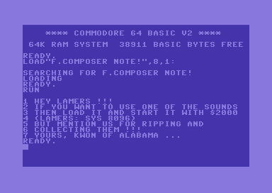 Future Composer Sound Collection
