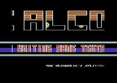 The Alcoholic's Spliting Consience Disk 89