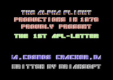 First Letter