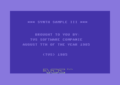 Synth Sample 3