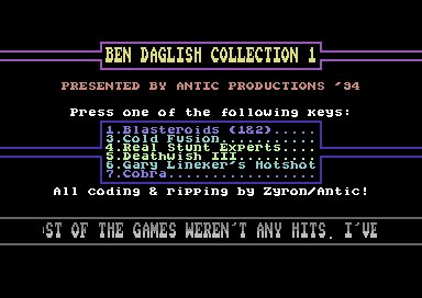 Ben Daglish Collection 01