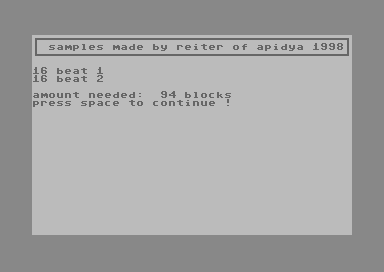 Reiter's Sample Collection