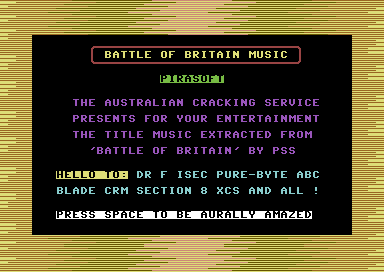 Battle of Britain Music