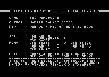 Scientific Rip 01 Tai-Pan