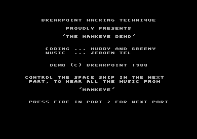 Hawkeye Demo