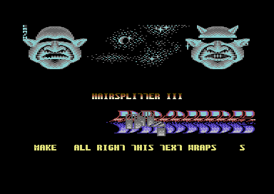 Hairsplitter III
