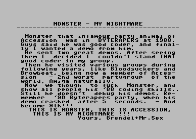 Monster my Nightmare