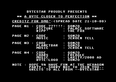 A Byte Closer to Perfection