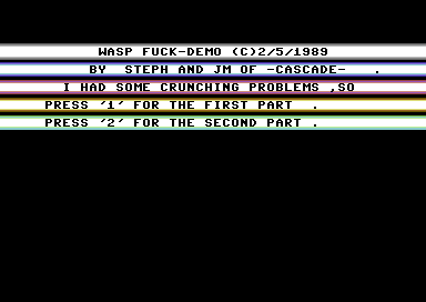 Wasp Fuck Demo