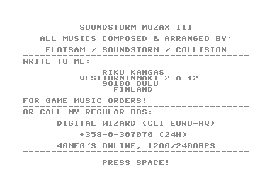 Soundstorm Muzak 3