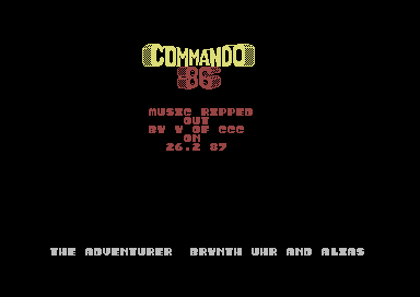 Commando 86 Music