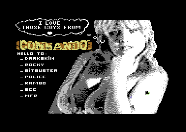 I Love those Guys From Commando