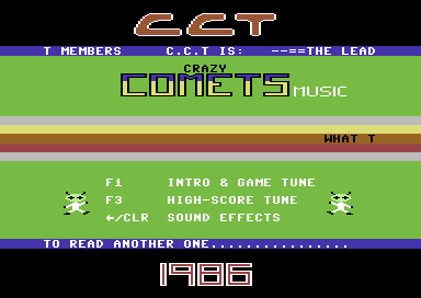 Comets Music