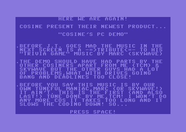 PC-89 Demo