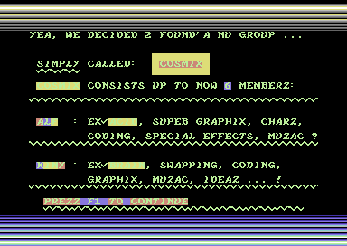 Cosmix Comes