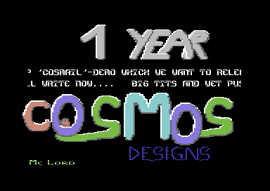 1 Year Cosmos