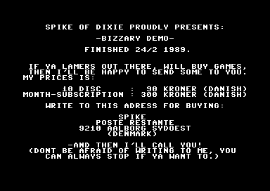 Bizzary Demo