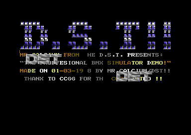 Pro BMX Simulator Demo