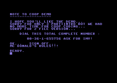 Silly Coop Demo
