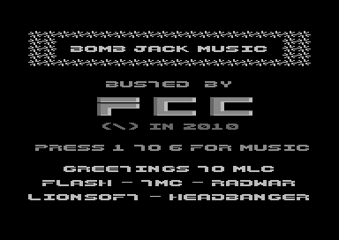 Bomb Jack Music