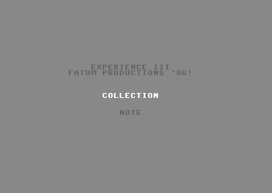 Experience III