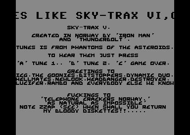 Sky Trax Demo V