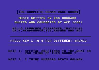 The Complete Human Race Sound
