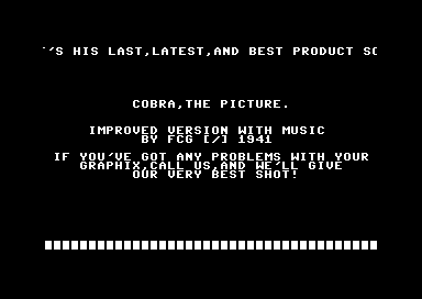Cobra Pic+Shades