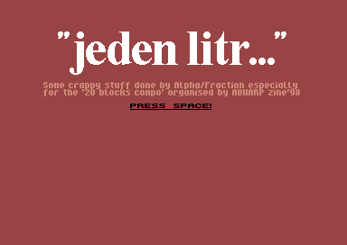 Jeden Litr