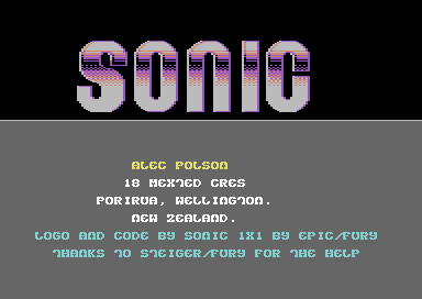 Sonics First