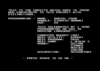 Commodore Network Demo