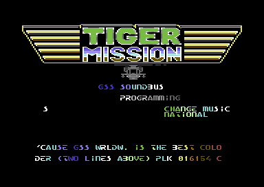 Tiger Mission Music