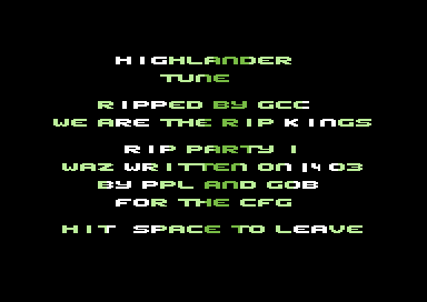 Rip Party I