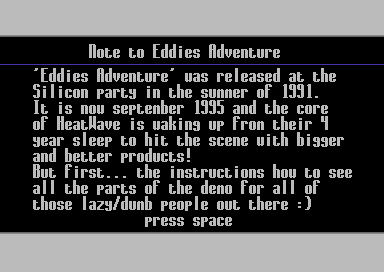 Eddies Adventure