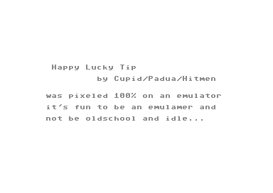 Happy Lucky Tip