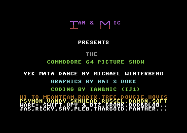Commodore 64 Picture Show