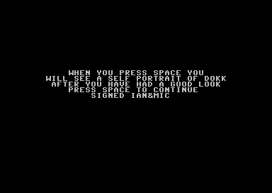 The First Demo Disk