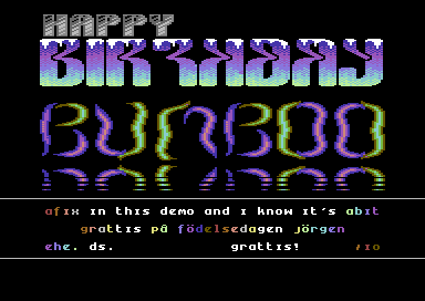 Happy Birthday Bumboo