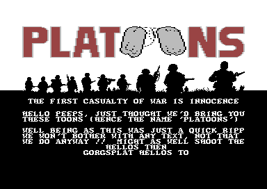 Platoons