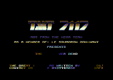 The Game Over Demo