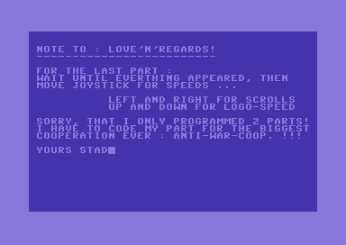 Love and Regards