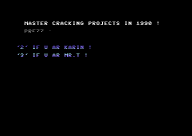 Master Session