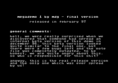 MegaDemo 1