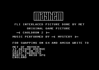 Cauldron 2 IFLI