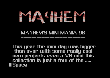 Mini Mania 96